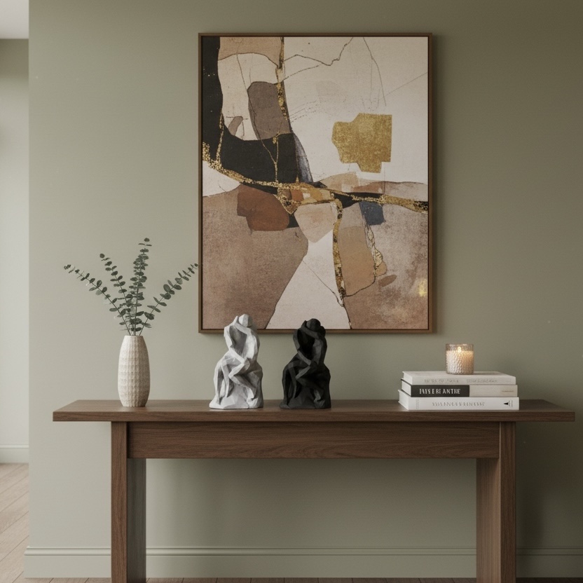 Geometrik Rodin Heykeli